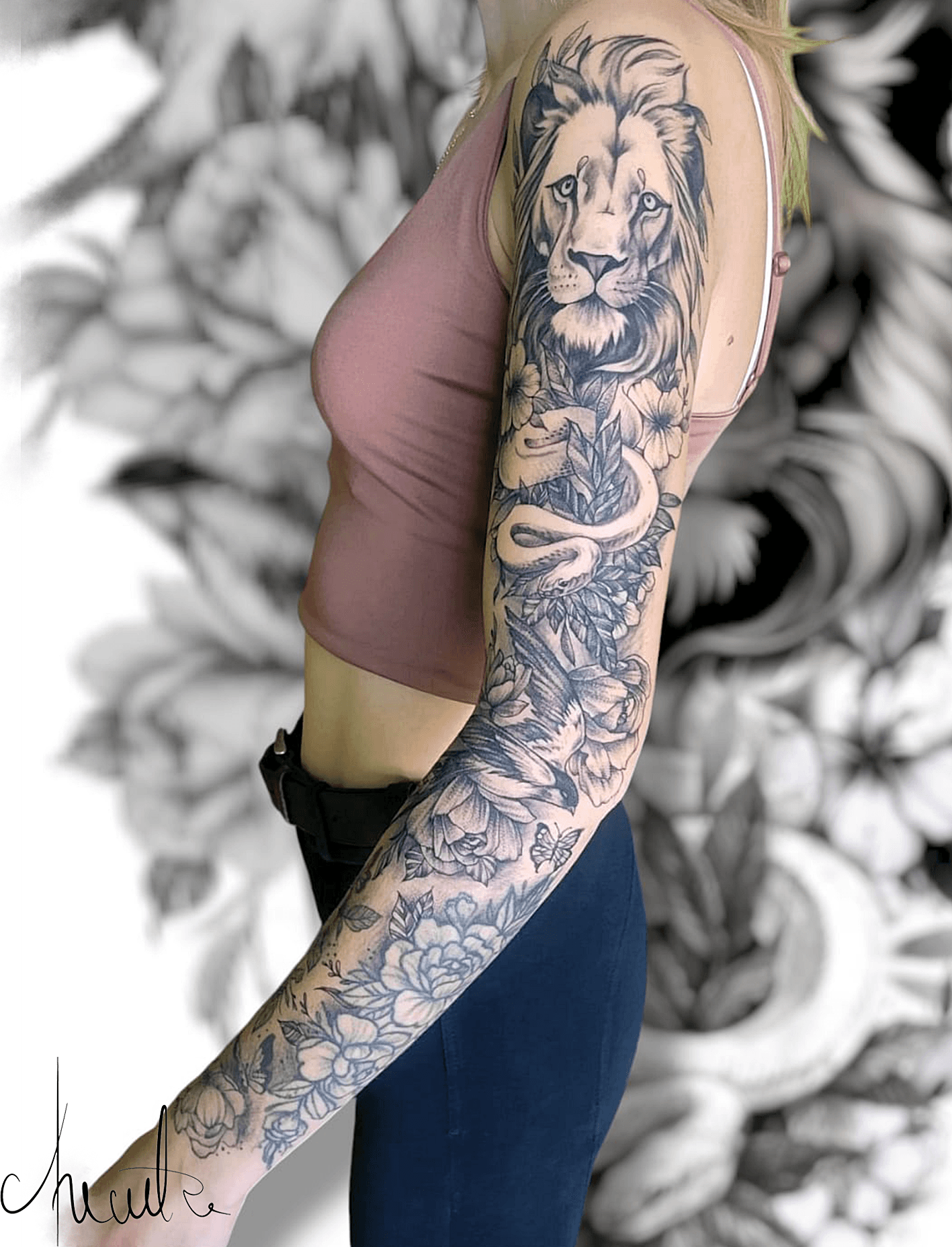 Tattoo work by Ancuta Nediu