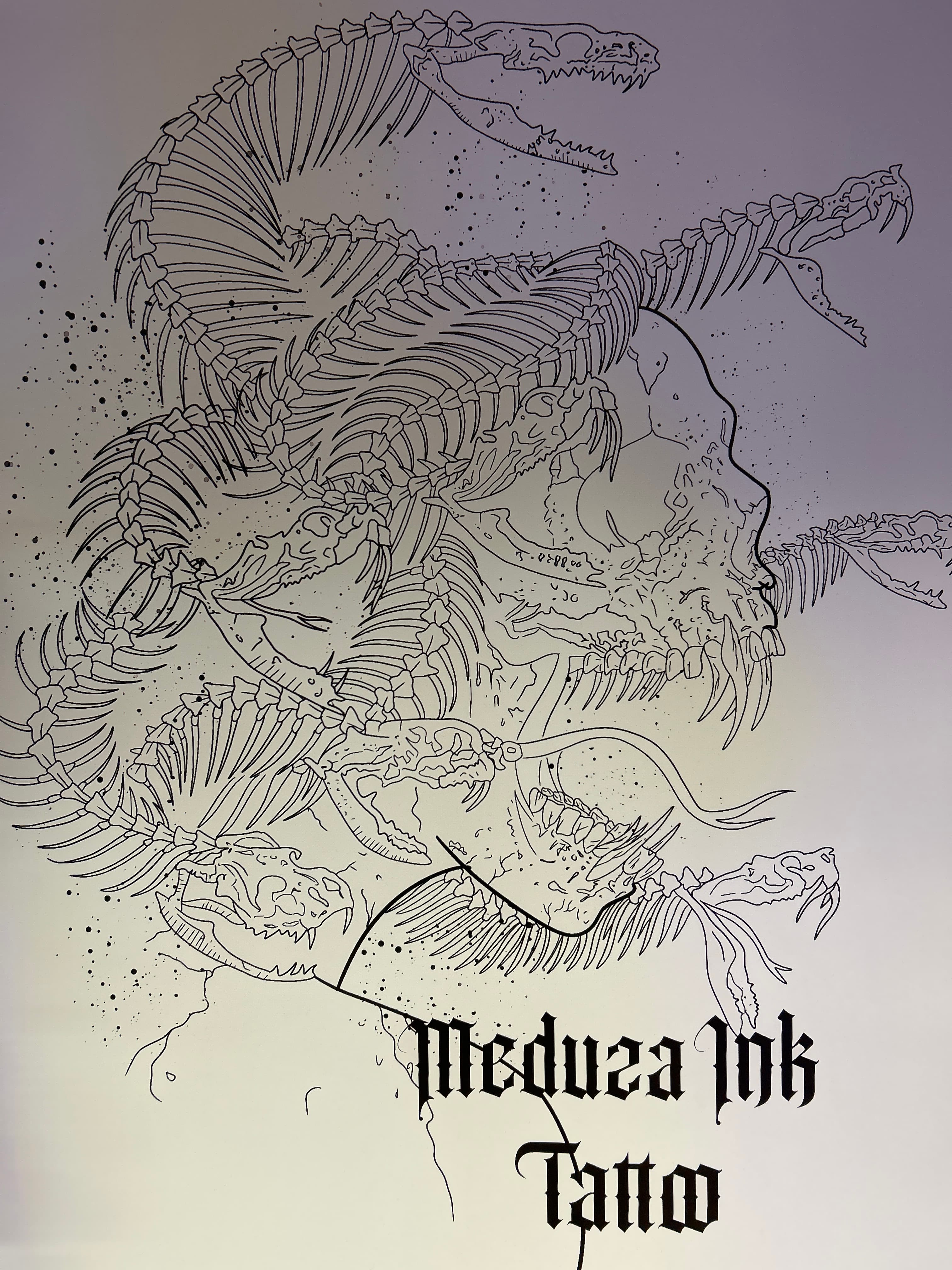 Meduza Ink Tattoo 