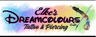 elkes dream colours tattoo and piercing logo