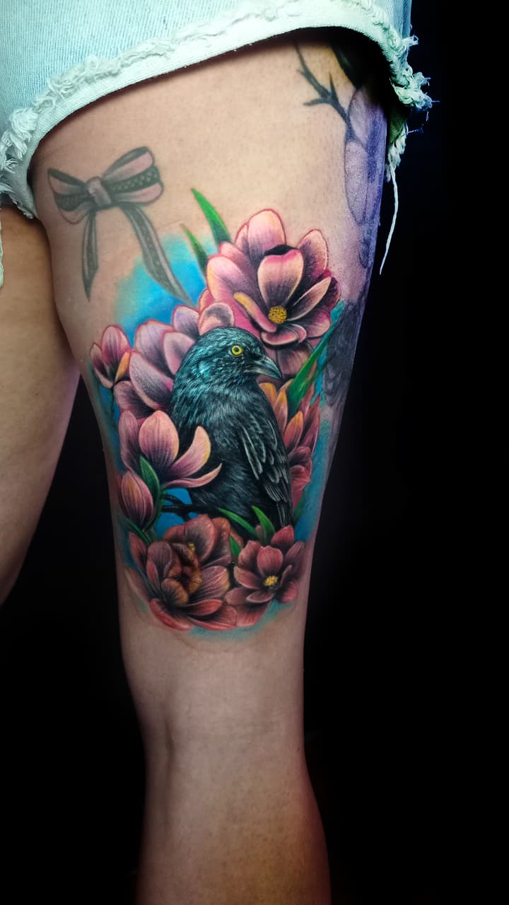 Tattoo work by Felipe Parra