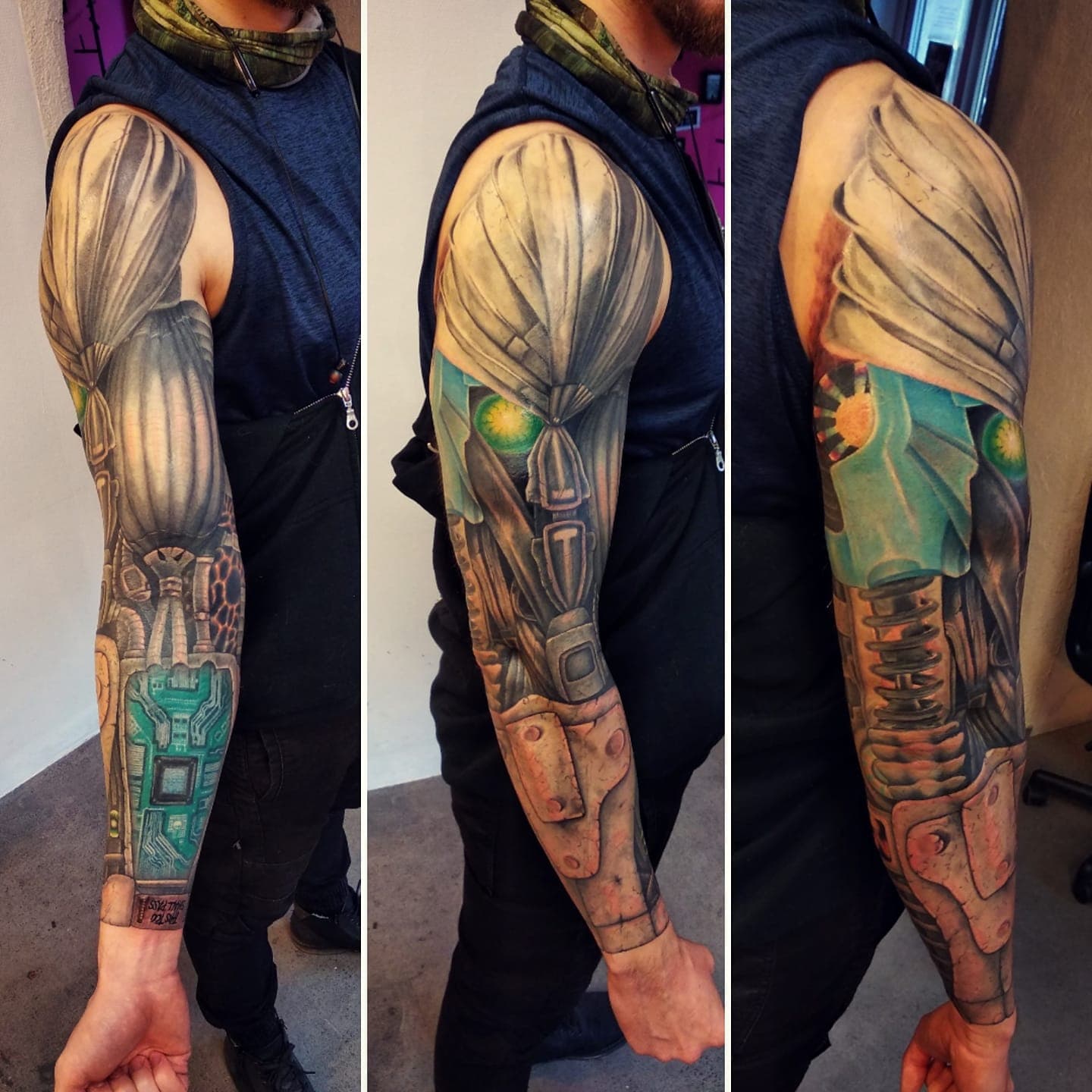 Tattoo work by Gee Equilibrium
