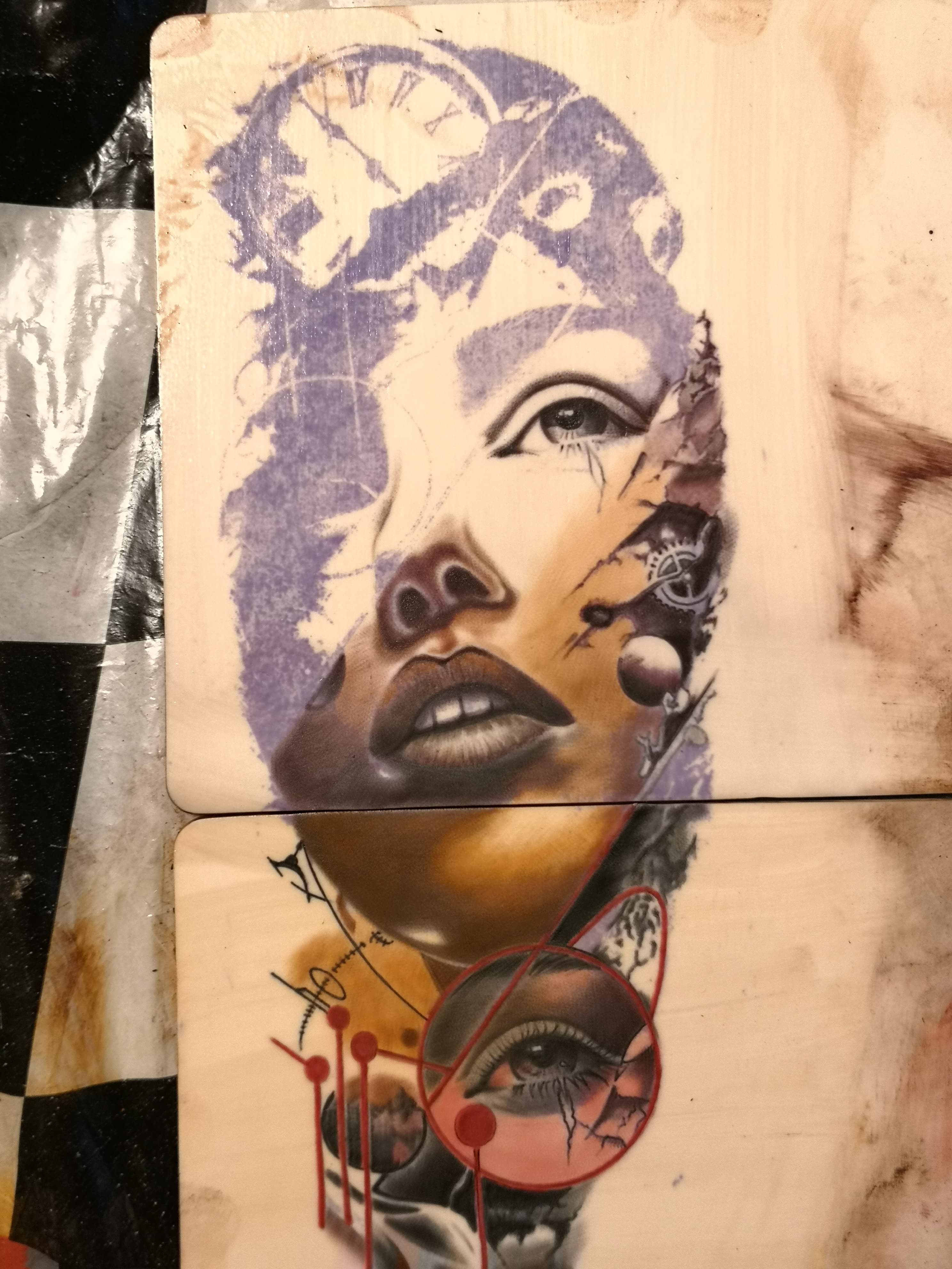 Tattoo work by Arben Shehu