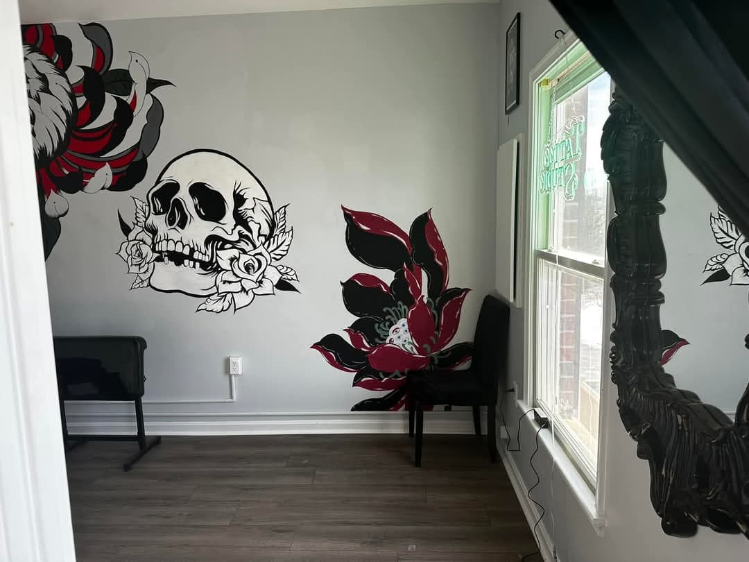 Black Dahlia Tattoo Art