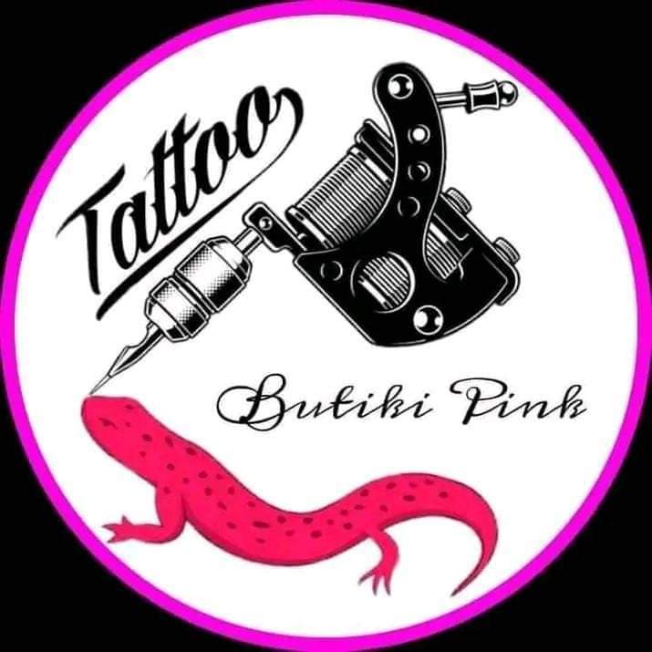 Butiki Pink Tattoo