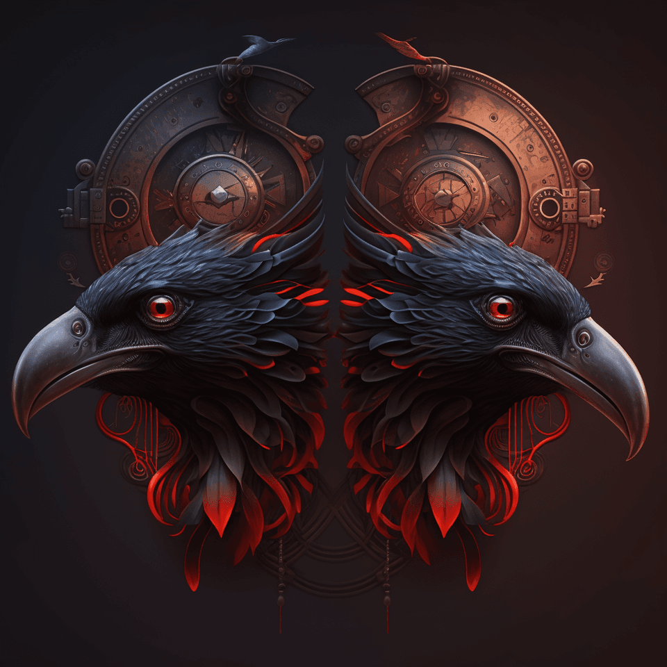 Two Ravens Tattoo