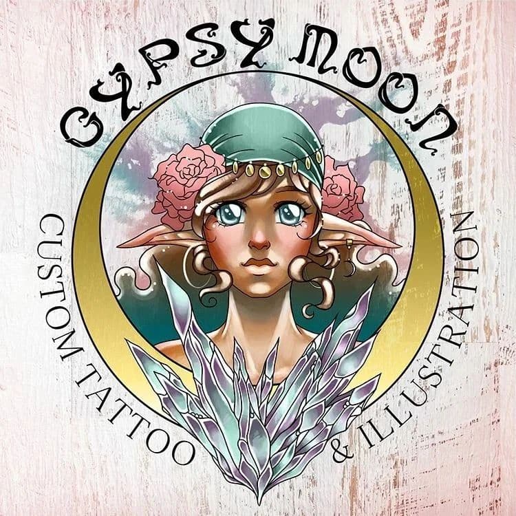 Gypsy Moon Custom Tattoo