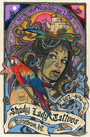 Shady Lady Tattoo and Piercing Parlour