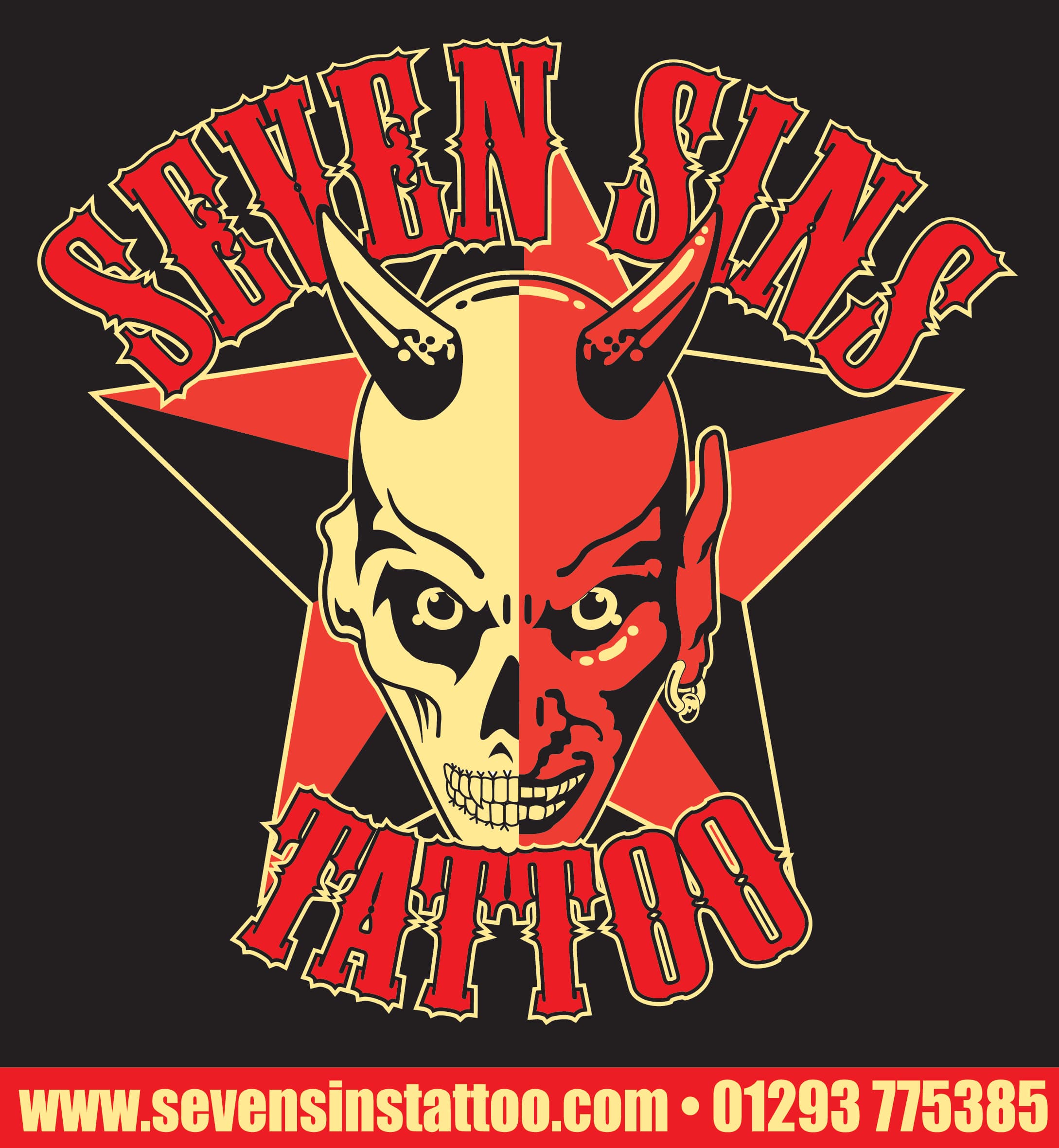 Seven sins tattoo