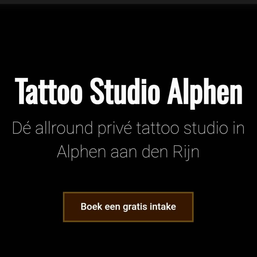 Tattoo Studio Alphen