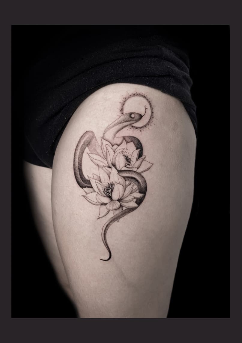 Tattoo work by Vedrana Horvat