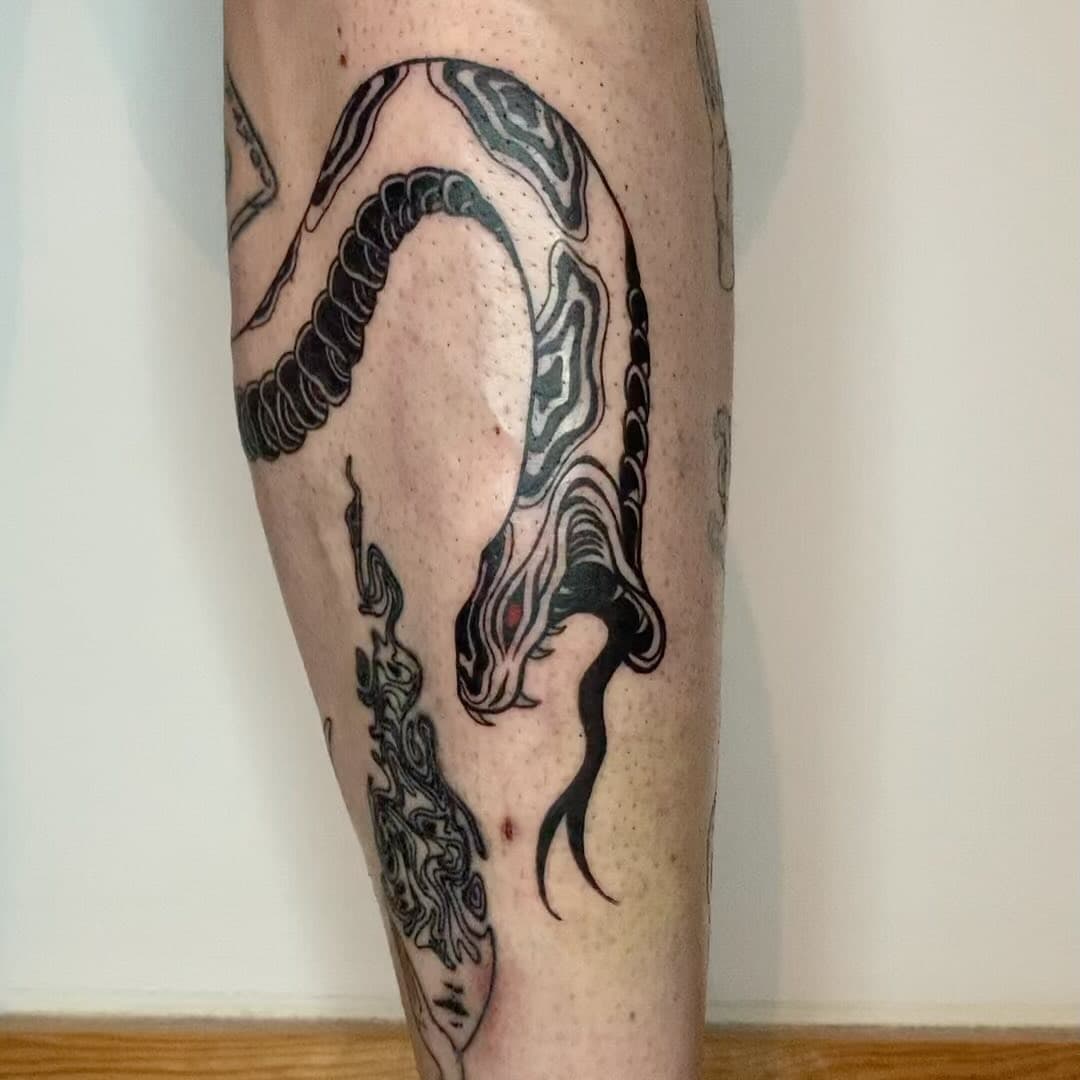 Tattoo work by Yasmine Jai