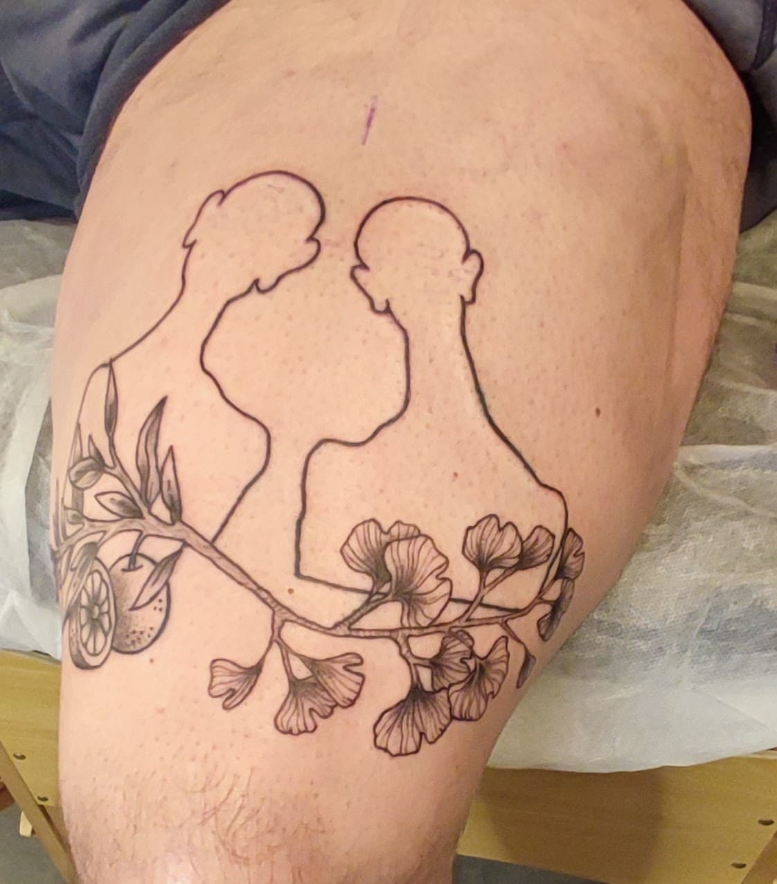 Tattoo work by Josien Pelle