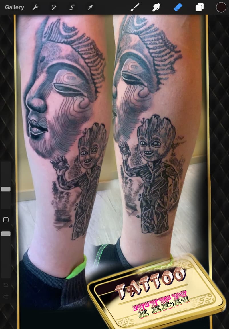 Tattoo work by Tineke Wilgenburg