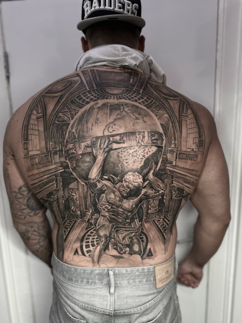 Tattoo work by Jerry Nazri