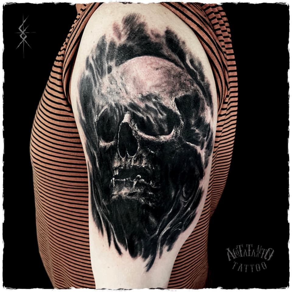 Tattoo work by Dima Gibas