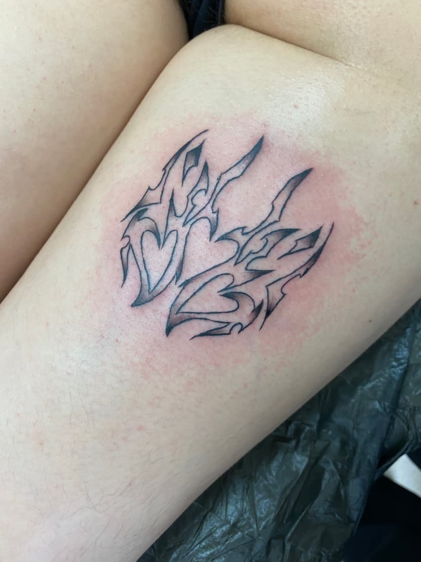 Tattoo work by Emily Ceuleneer