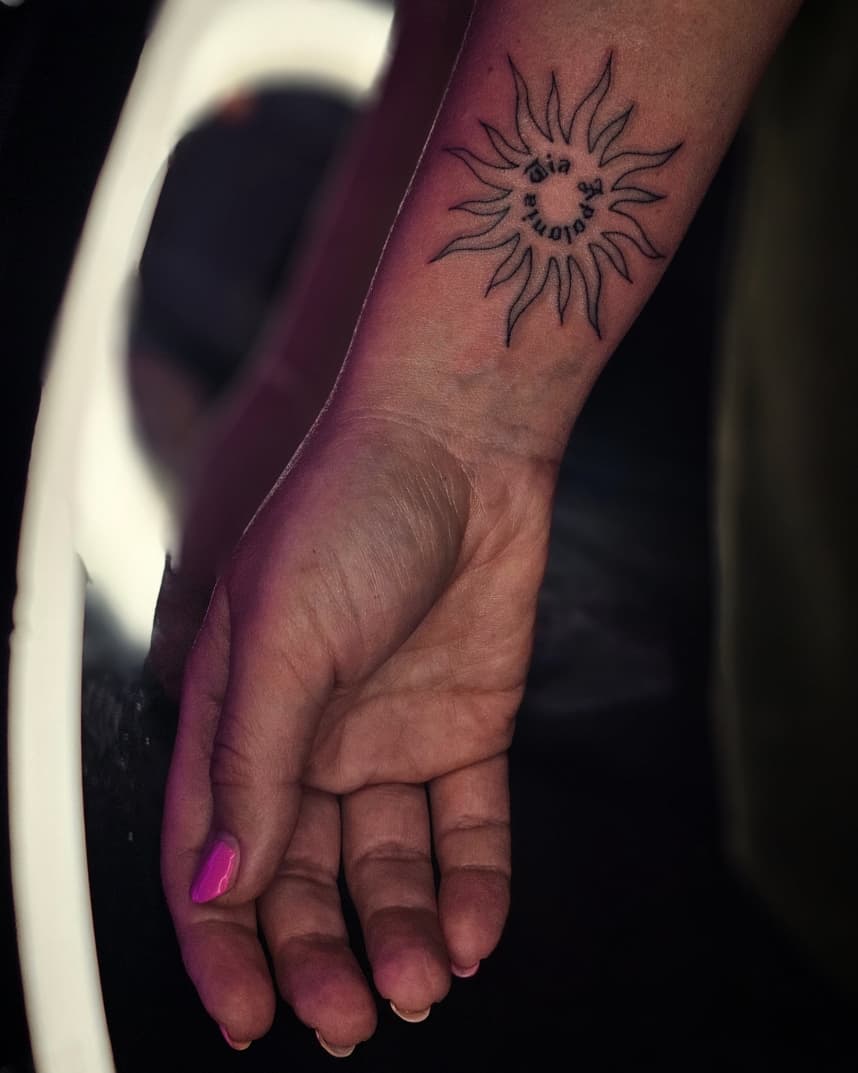Tattoo work by Živa Rac