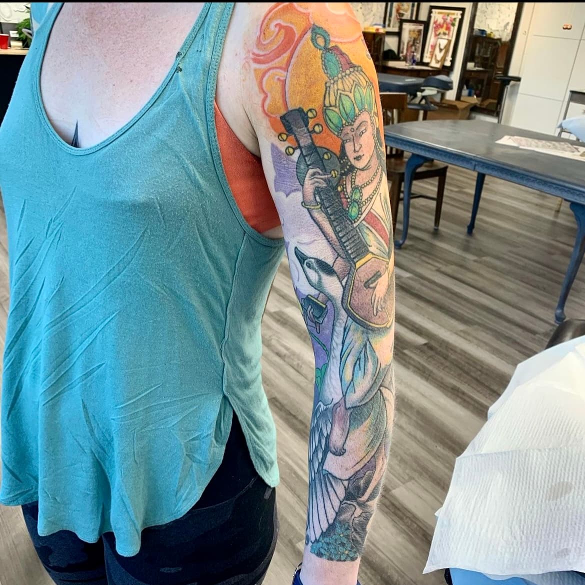 Tattoo work by Dave Allen