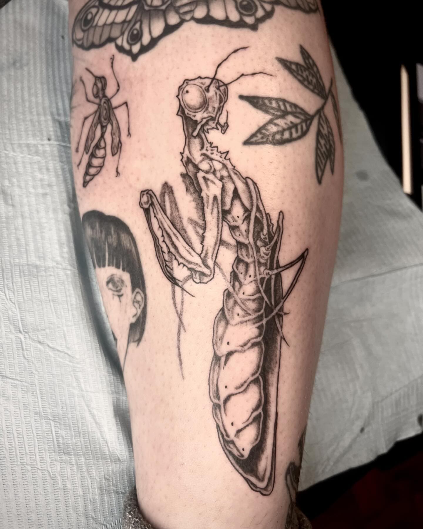 Tattoo work by Maddalena Learned