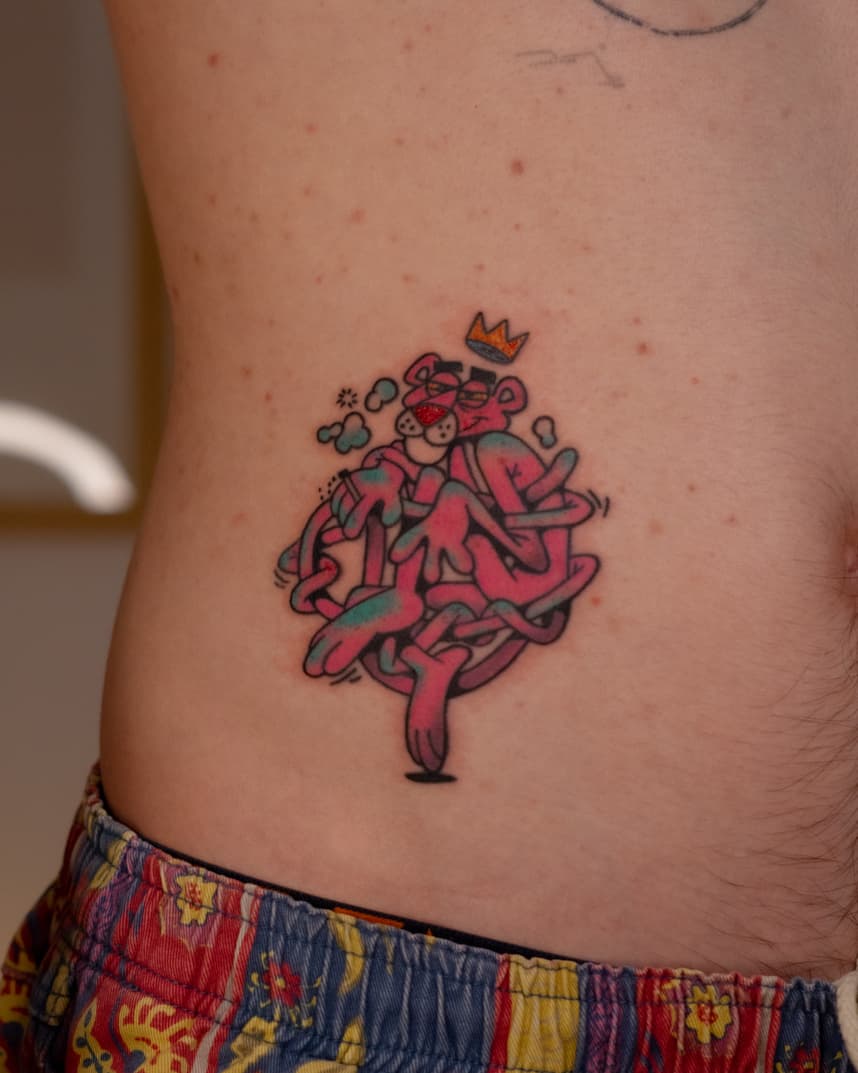 Tattoo work by Evelina Enache