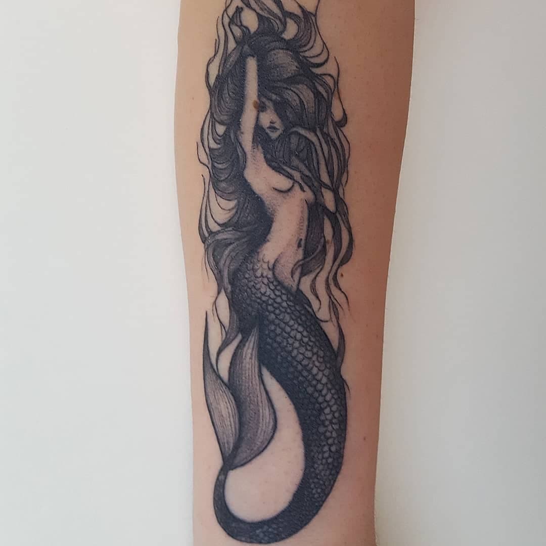 Tattoo work by Marcello Corbelli