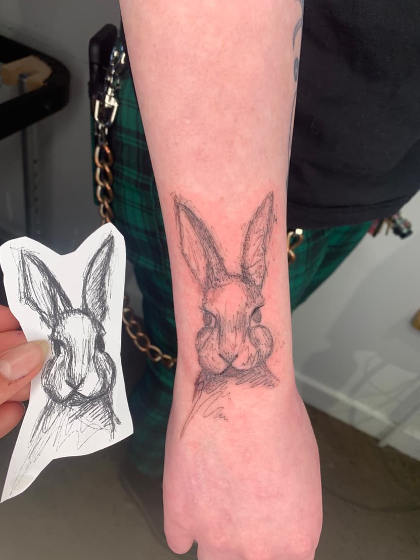 Tattoo work by Charlotte Gauvin