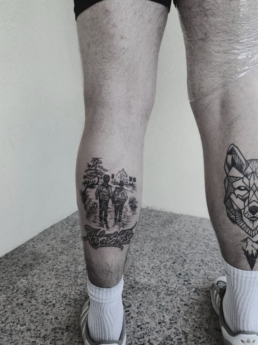 Tattoo work by Petar Uskok