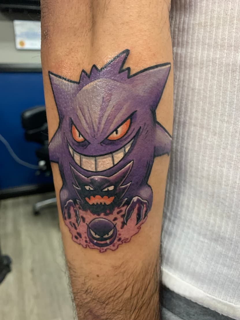 Tattoo work by Aaron Nix
