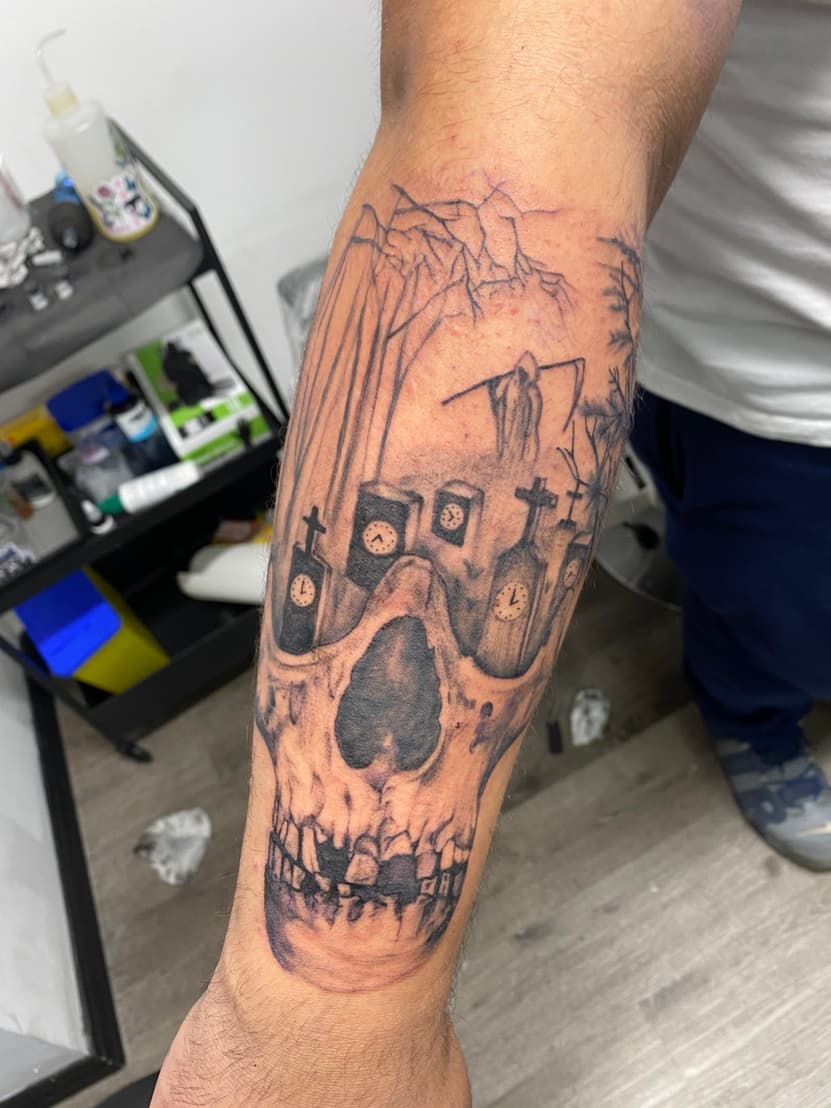 Tattoo work by Jasmine Wall