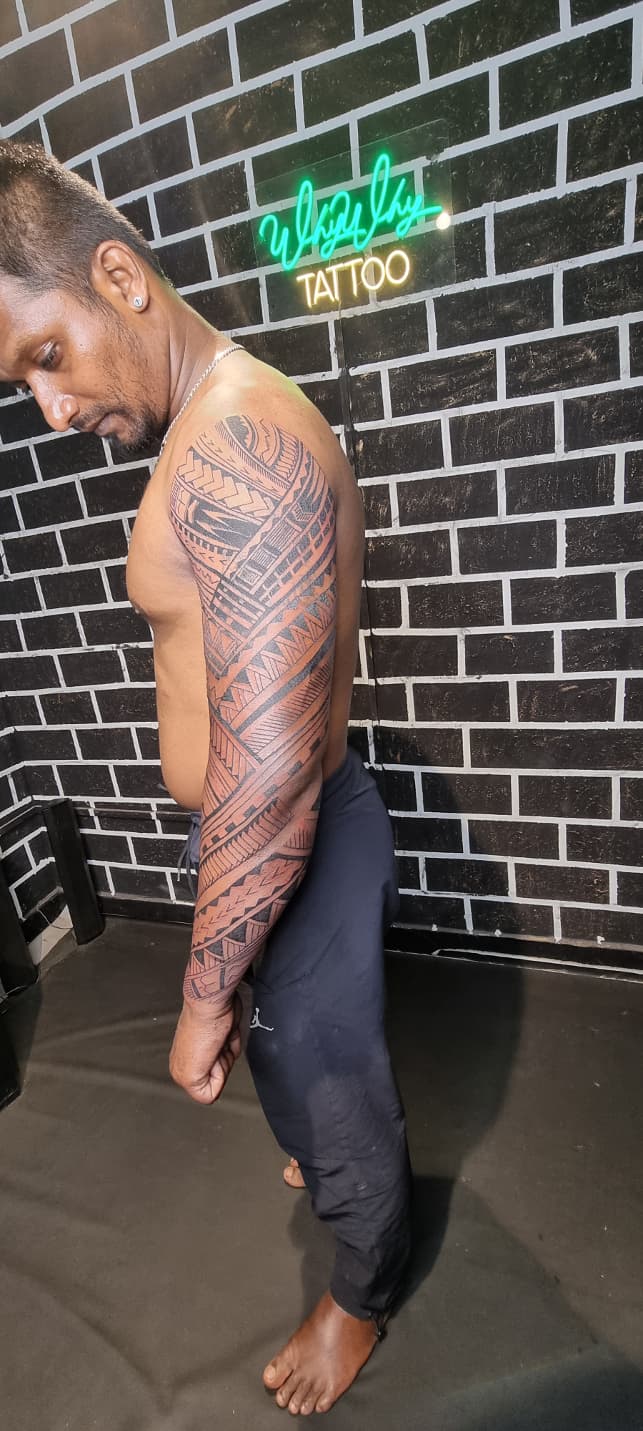 Tattoo work by Kodeeswaran Vasthiyam Pillai