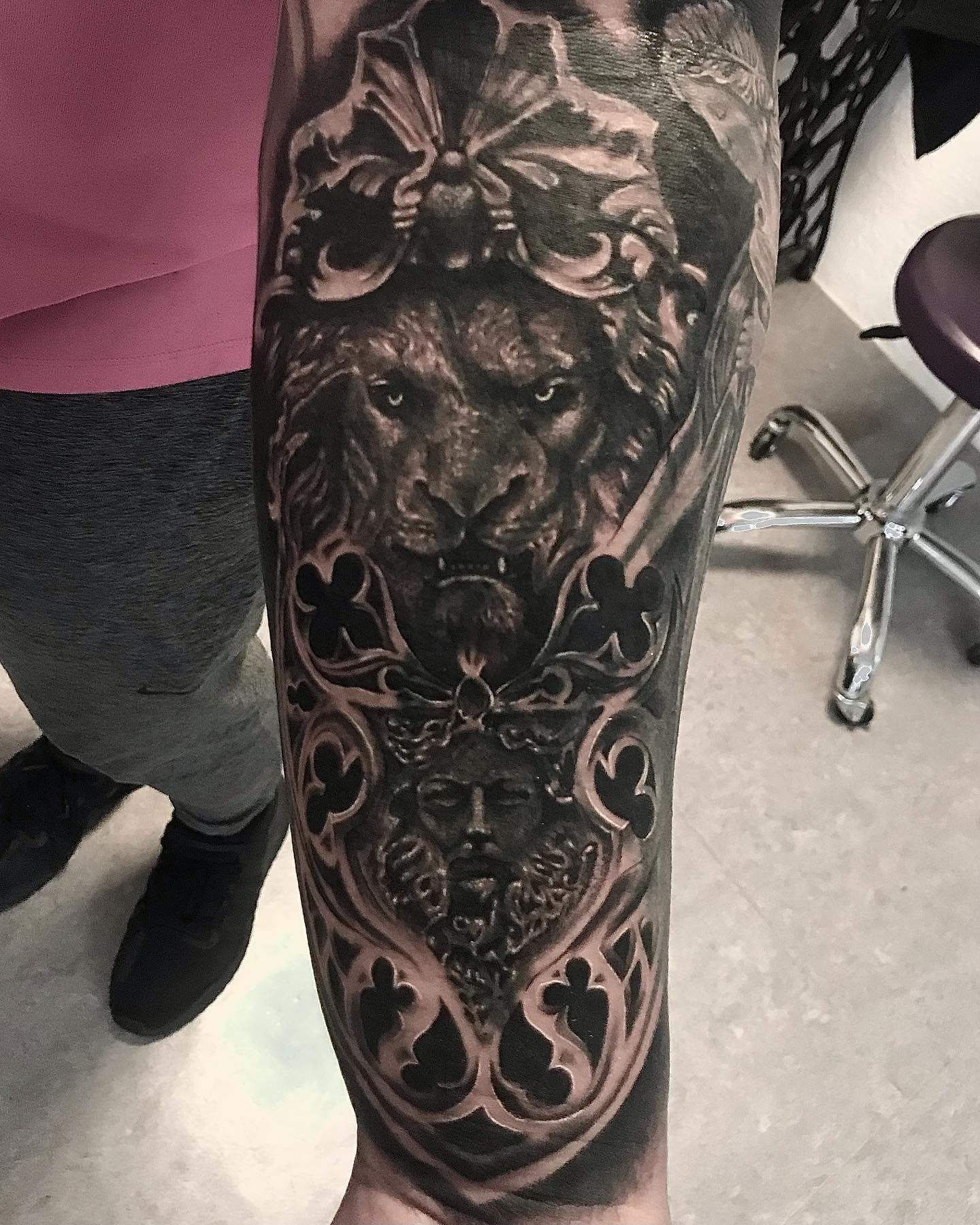 Tattoo work by Louie Albert Makiling