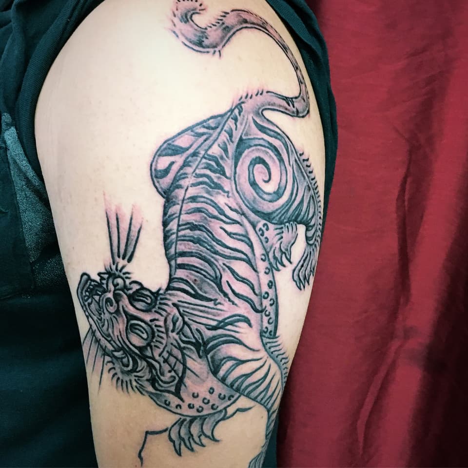 Tattoo work by Eric Clark