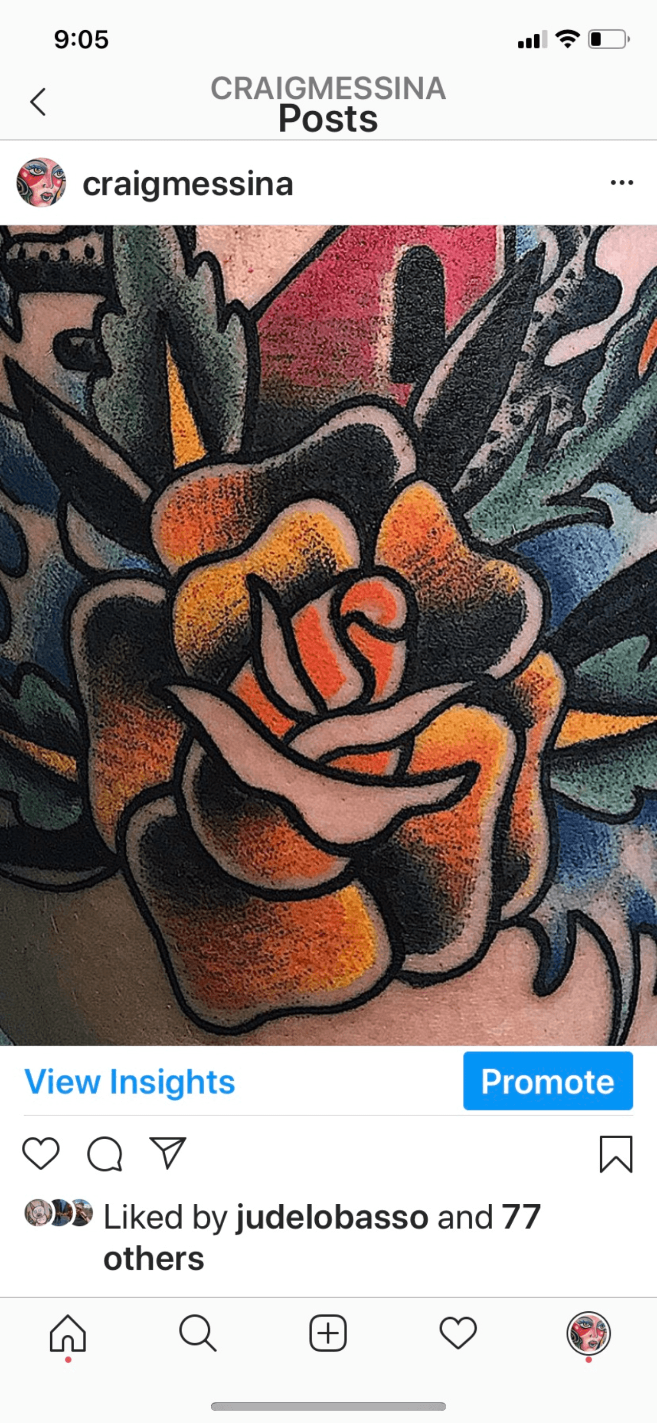 Space Ace Tattoo