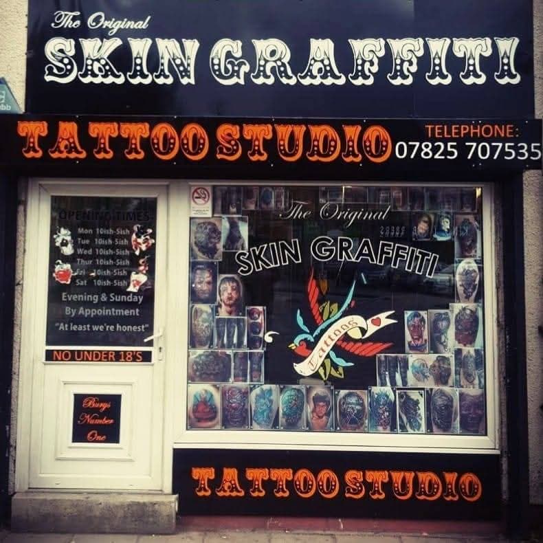 Skin Graffiti Bury