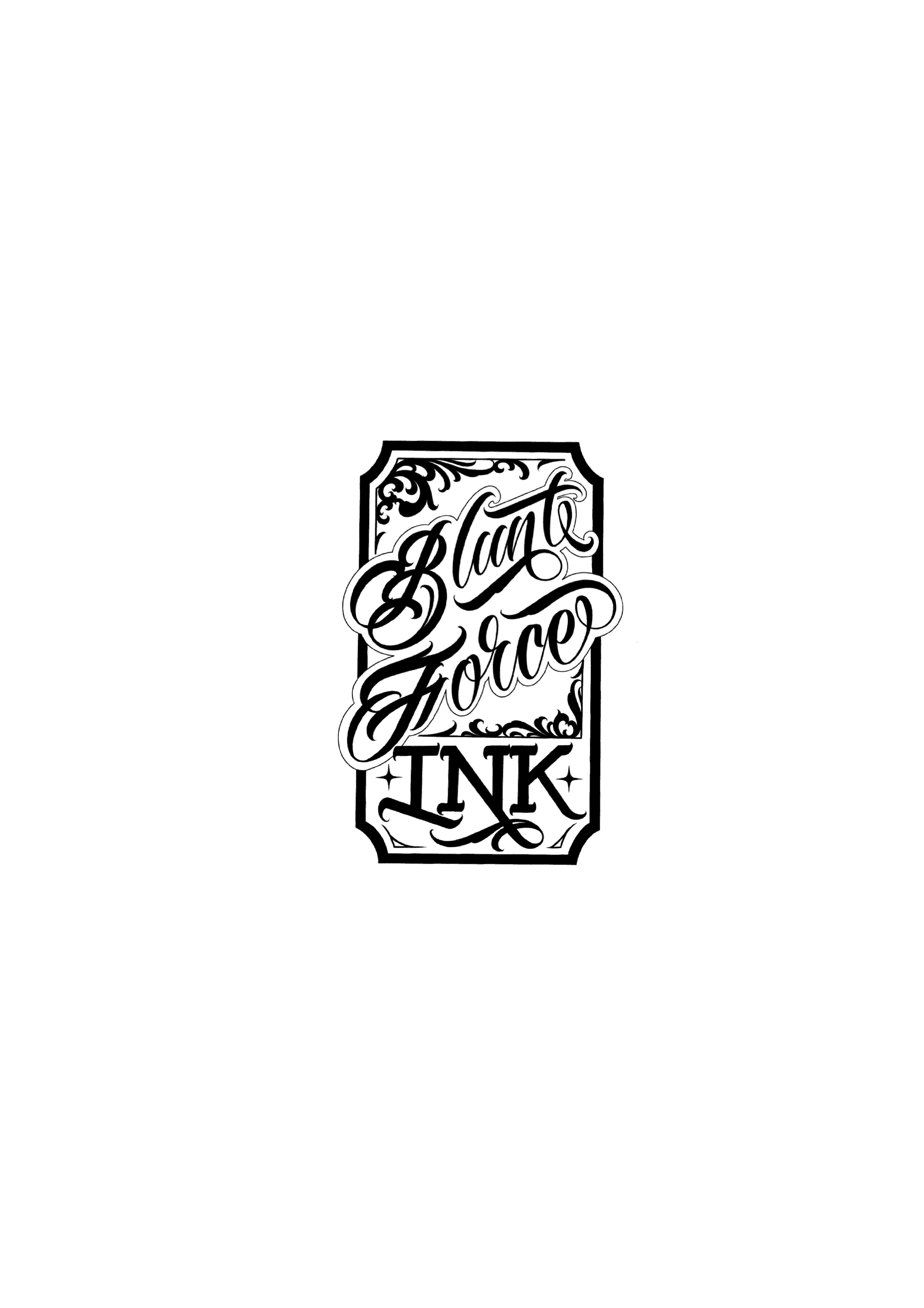 Bluntforce ink