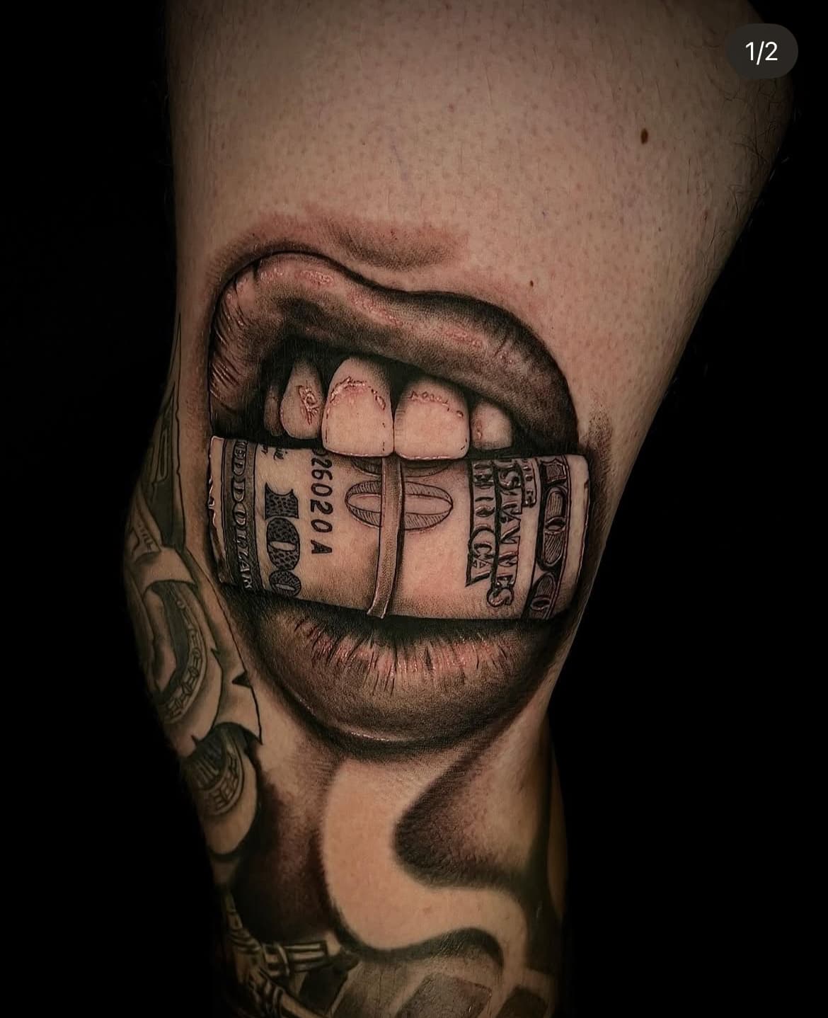 Tattoo work by