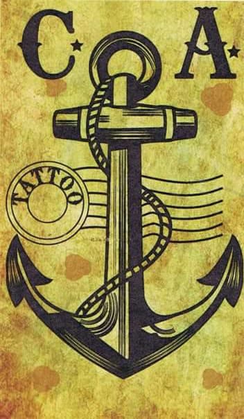 Crown & Anchor Tattoo