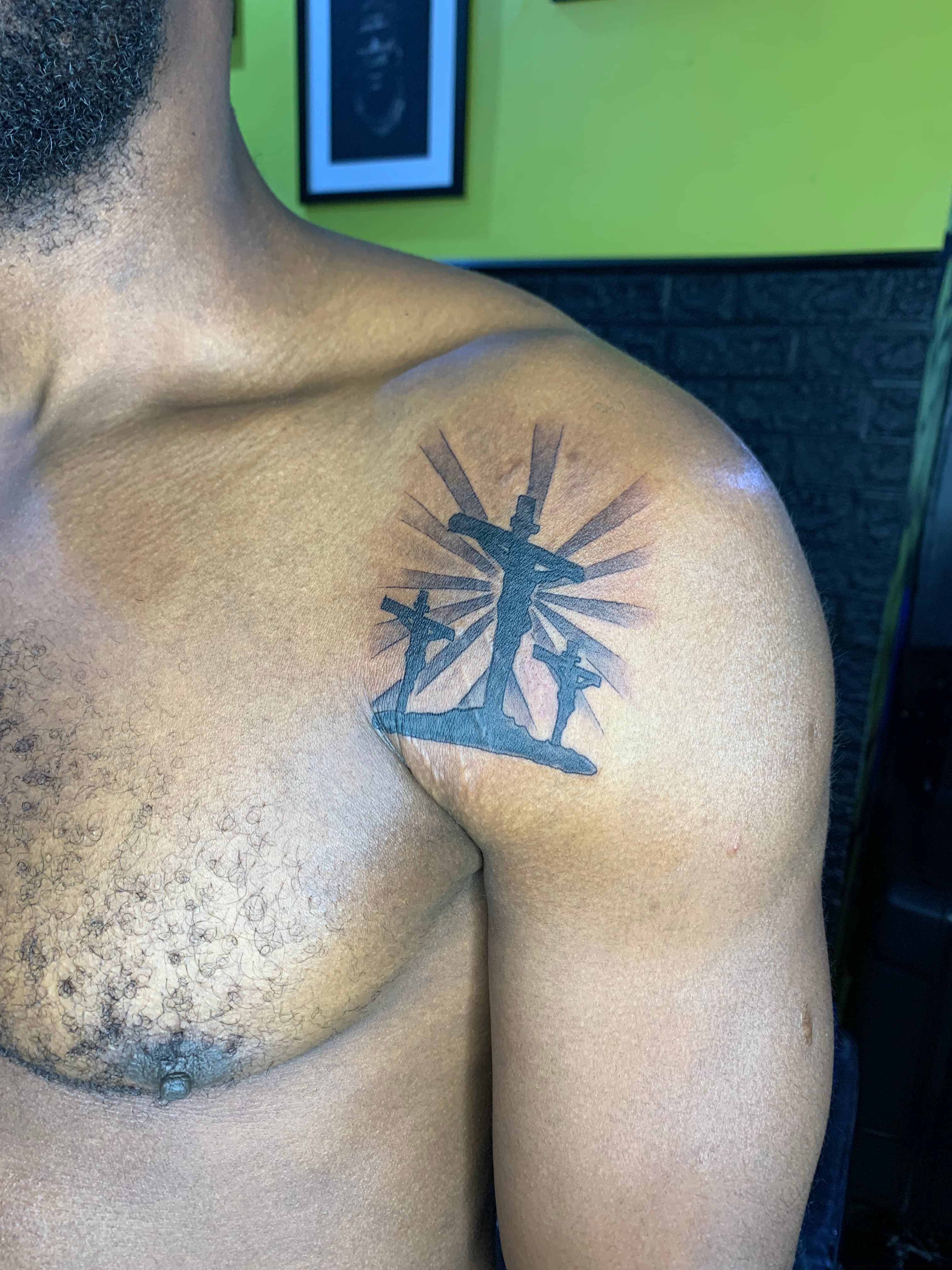 Tattoo work by