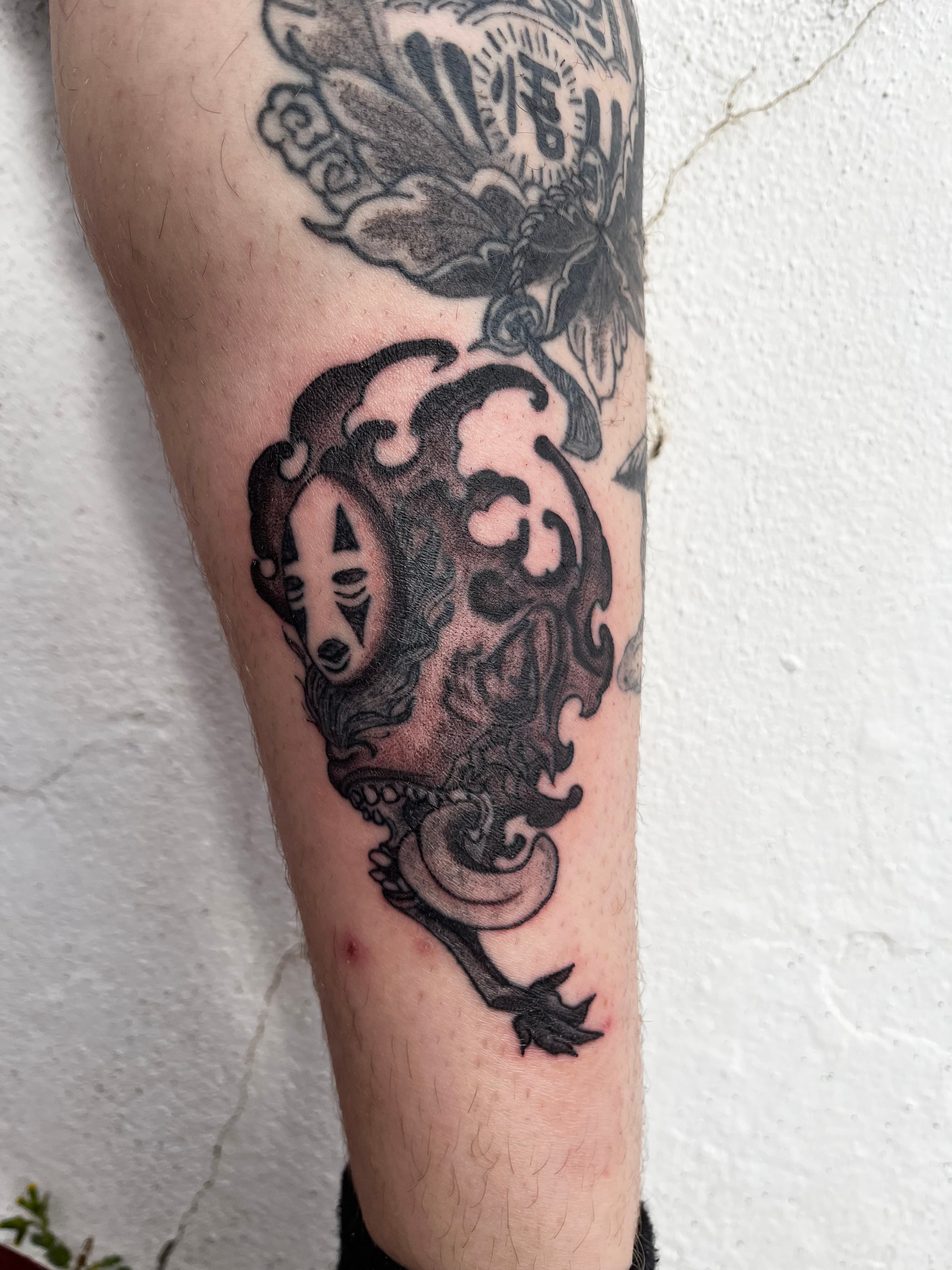 Tattoo work by
