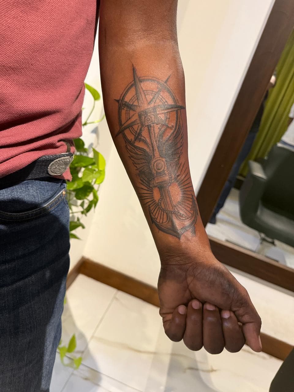 Tattoo work by