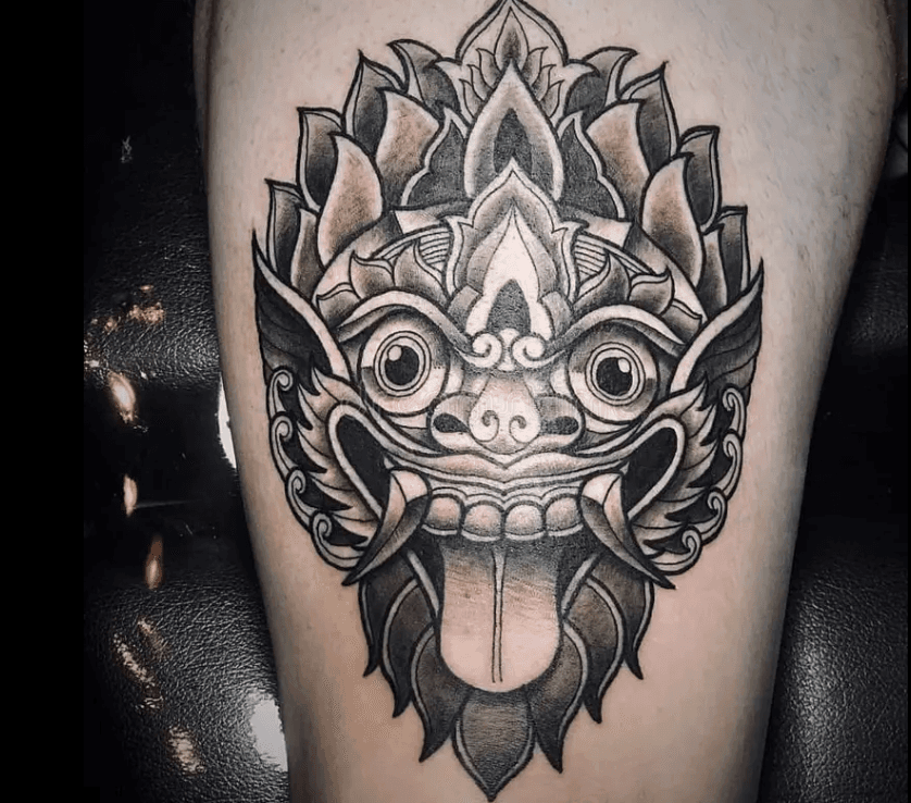 Tattoo work by
