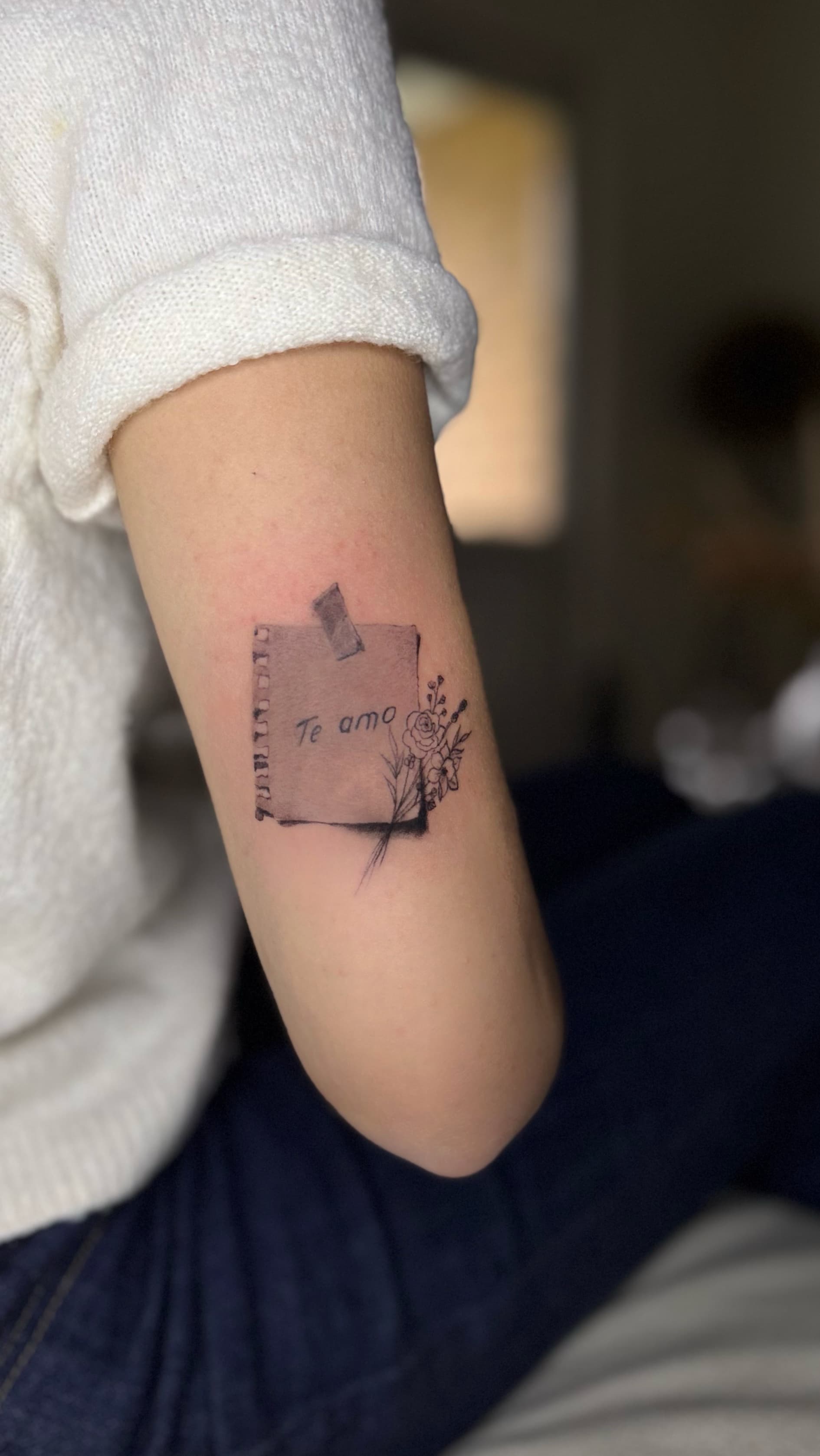 Tattoo work by