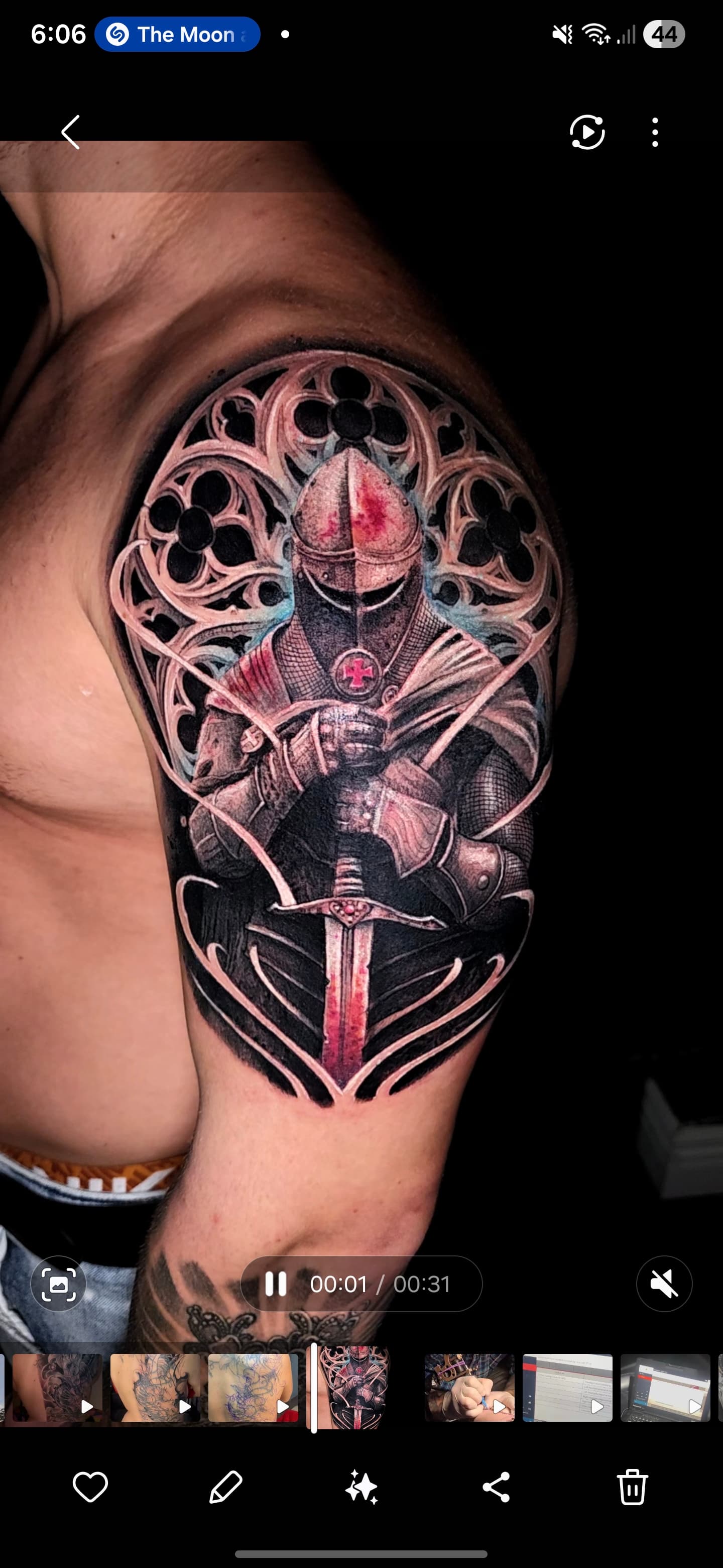 Tattoo work by Paul Munteanu
