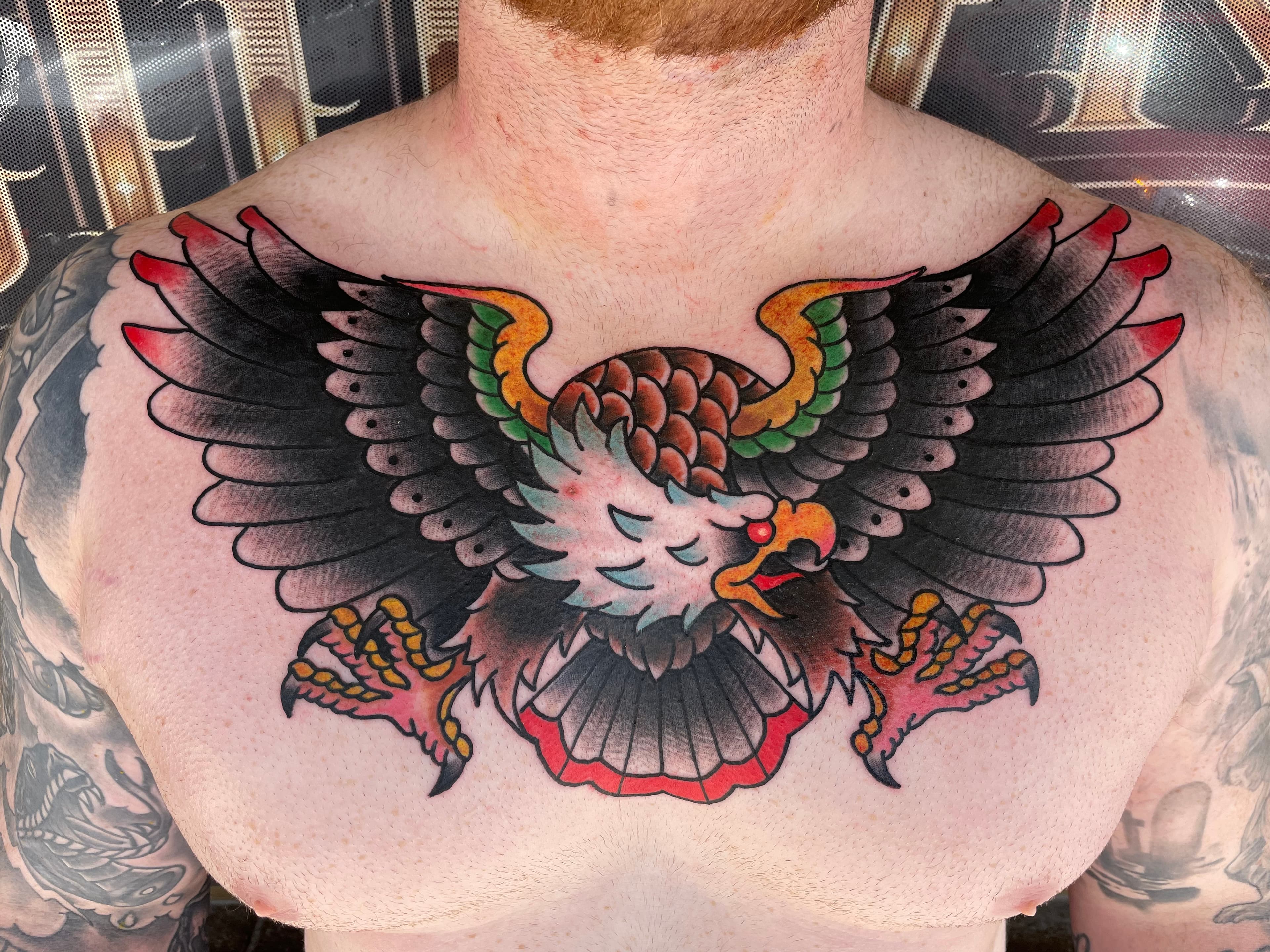 Tattoo work by Chris Kurses