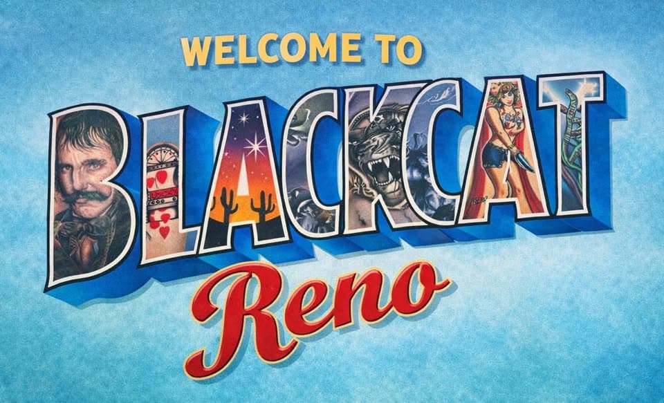 Black Cat Tattoo Reno