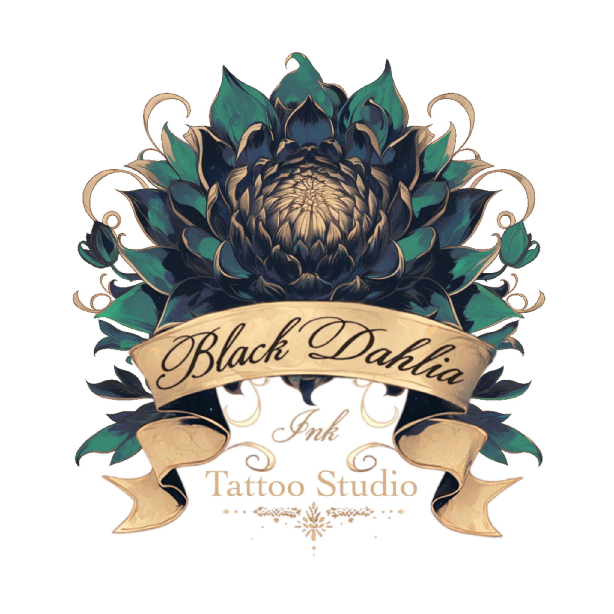 Black dahlia ink