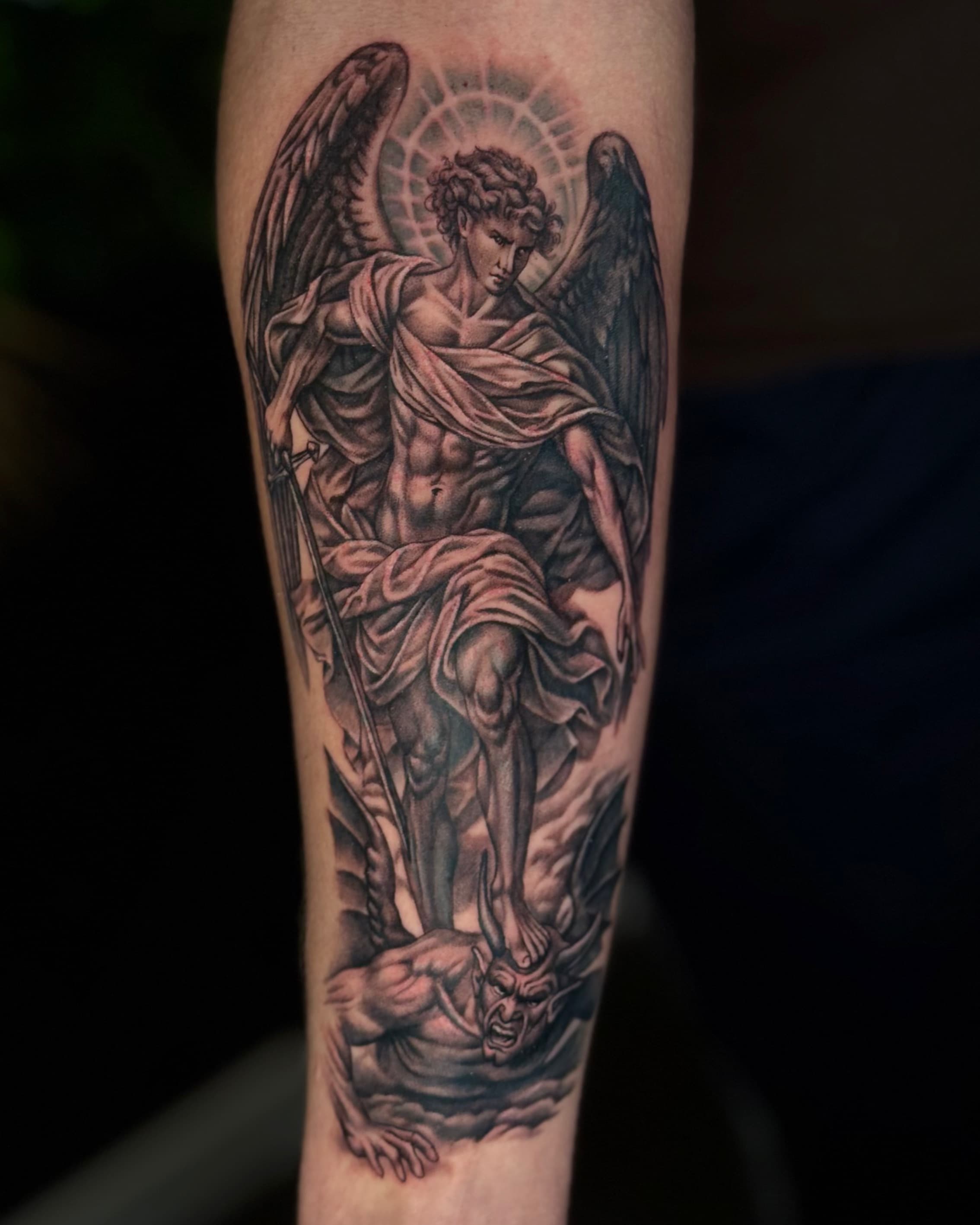 Tattoo work by Raffael Domansk