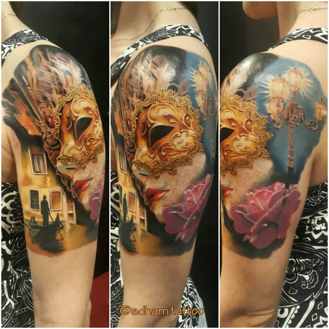 Tattoo work by Adham Wahab