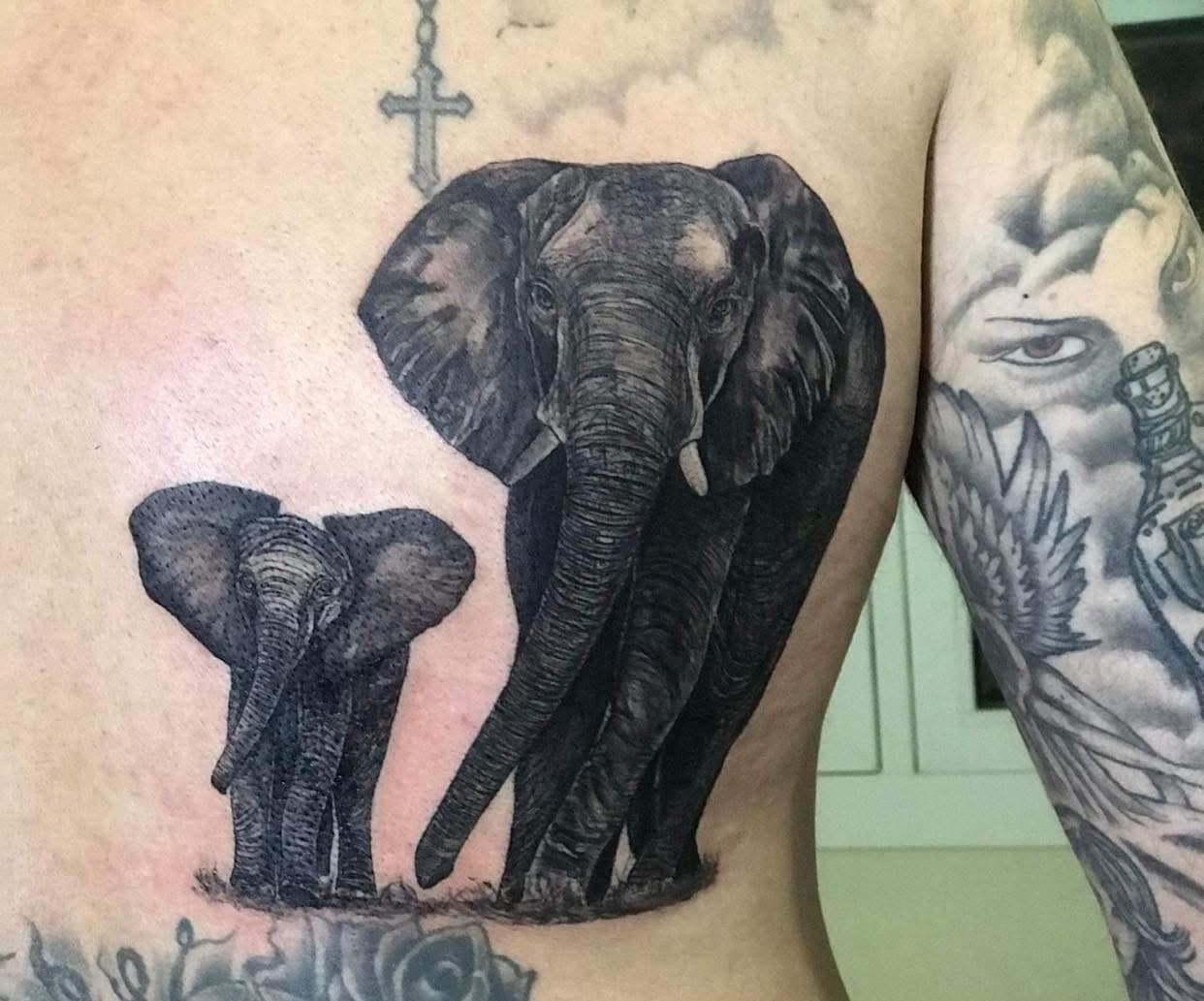 Tattoo work by Chalan Jayawardana