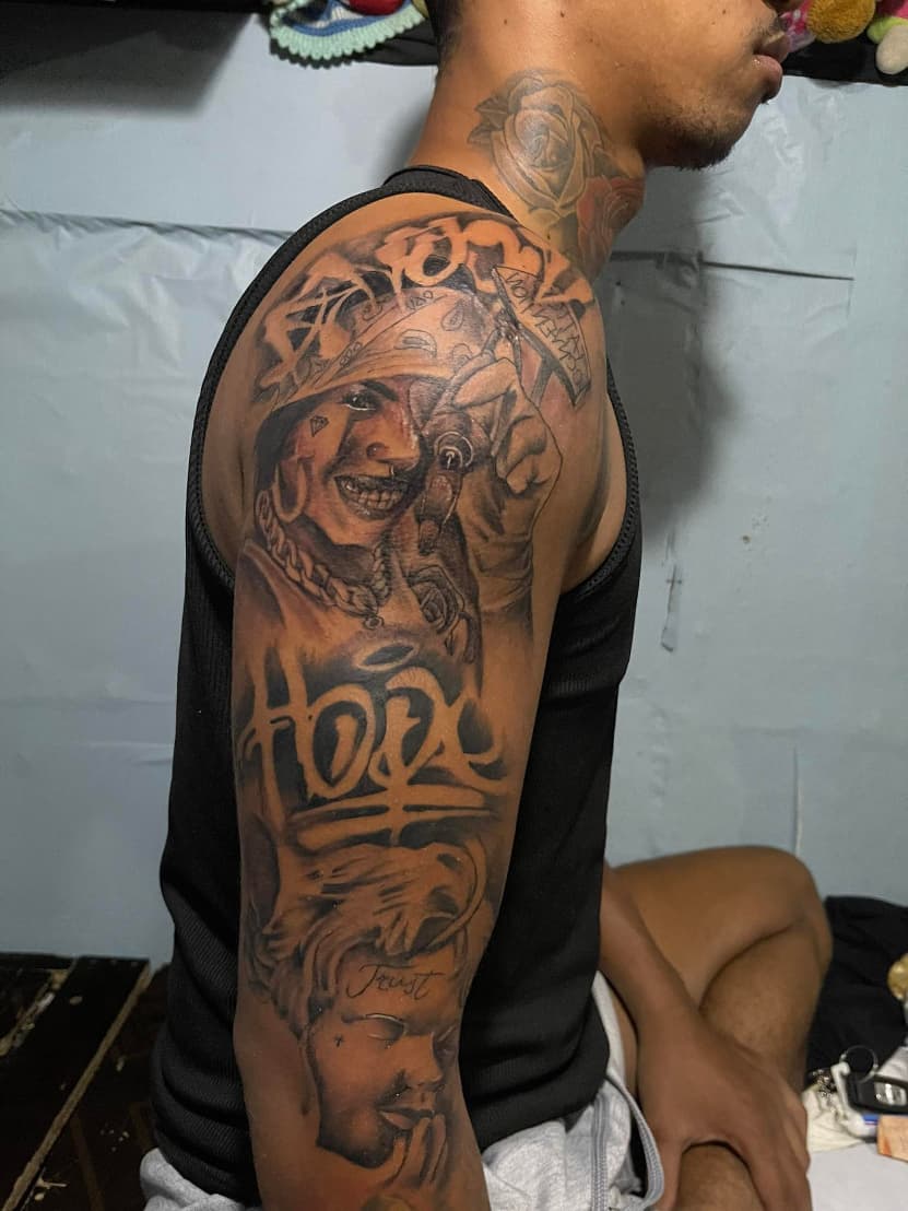 Tattoo work by ivan kenneth clores